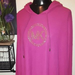 NWOT Hot Pink Micheal Kors Hoodie!💞